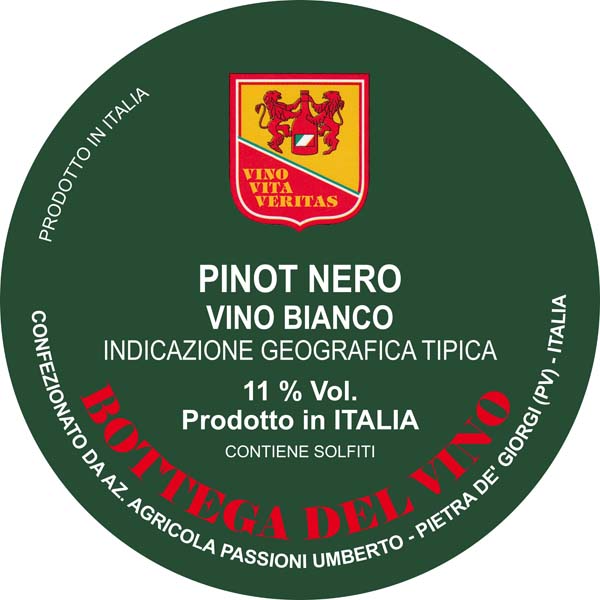 PINOT NERO VINIFICATO IN BIANCO